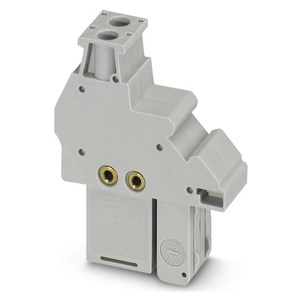 Phoenix Contact Grigio 3057461 Accessorio Per Morsettiera 10 Pezzi (3057461), Cavo + Spina Elettrica,