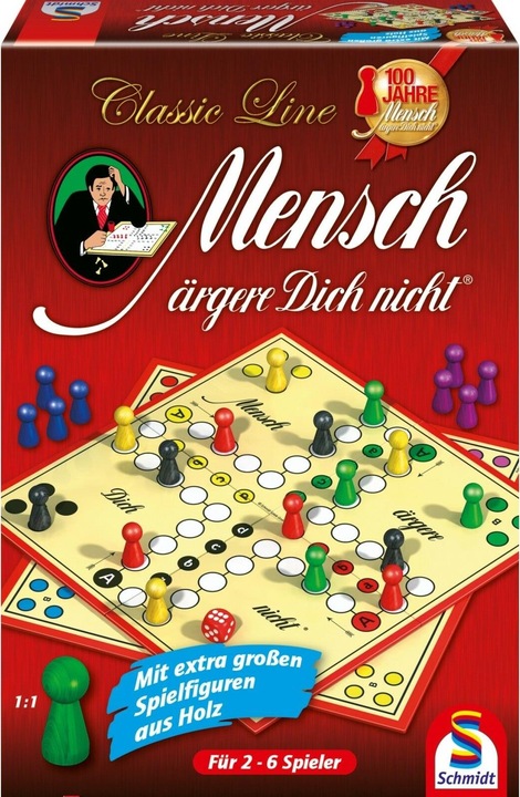 Actual product image Schmidt Spiele Don't get angry (German)