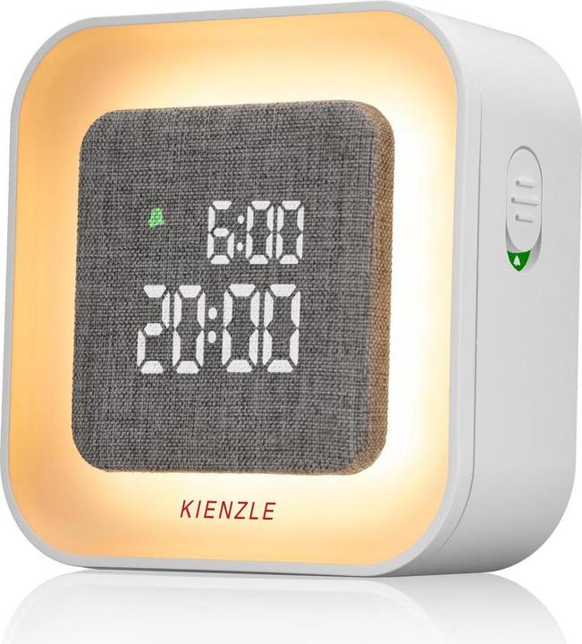 Kienzle Wecker mit Beleuchtung quadratisch