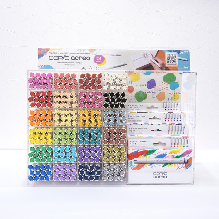 Produktbild Copic Display ACREA 20077100 inkl. 288 Stifte und 8 Sets (Multicolor, 0.80 mm, 288 x)