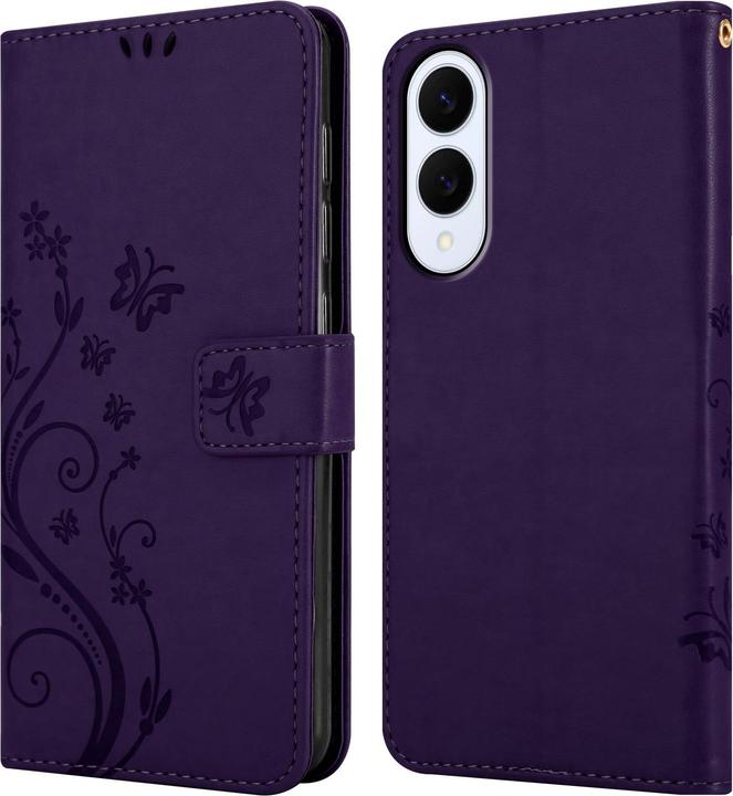 Produktbild Cadorabo Samsung Galaxy S25 Edge Hülle Blumen Muster (Samsung Galaxy S25 Edge)