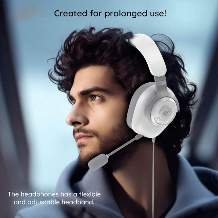 Actual product image Havit H2230U (white+gray) (Cable)