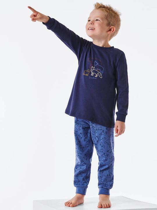 Produktbild Schiesser Boys Bündchen Pyjama (92)
