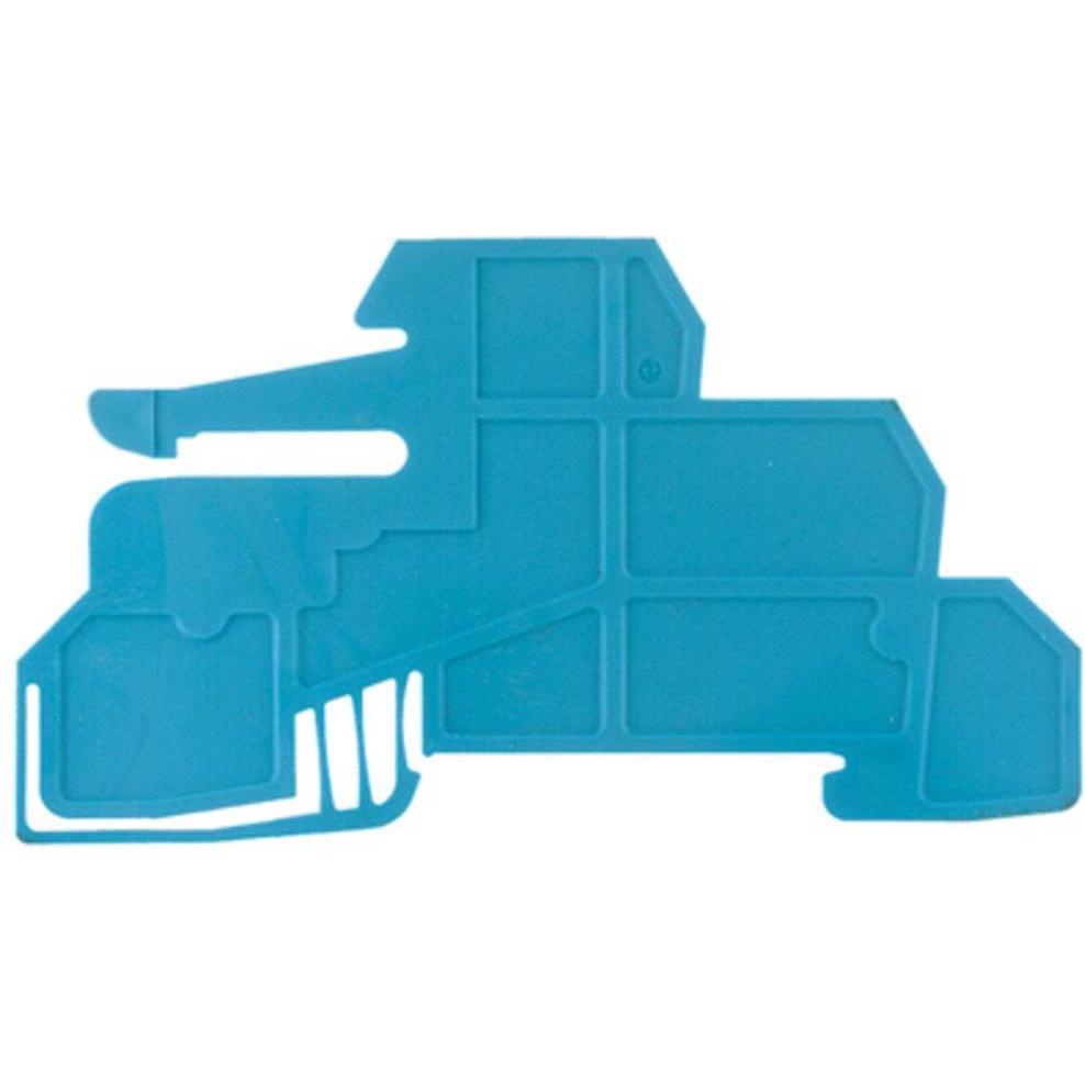 Weidmüller, Accessori per il collegamento dei cavi, WHP WDL2.5/S BL Accessori per morsettiere Piastra di fissaggio W:2mm 1067980000