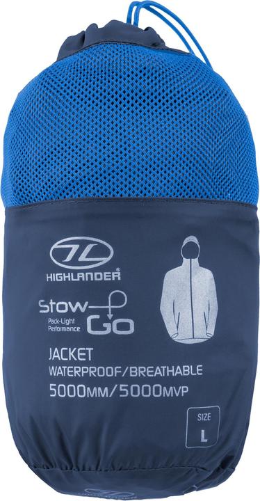 Produktbild Highlander Stow & Go Navy Packaway Jkt - Xs (XS)