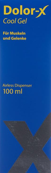 Actual product image Dolor-X COOL Gel with Menthol Airless Dispenser (1 x, 100 ml, 158 g)