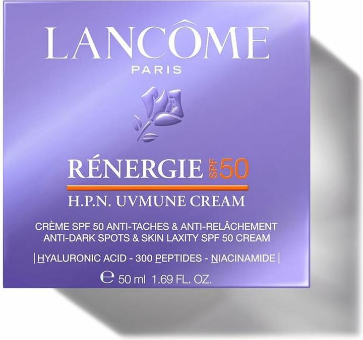 Image du produit Lancôme Rénergie SPF50 H.P.N. UVMUNE Cream (Crème solaire visage, SPF 50, 50 ml)