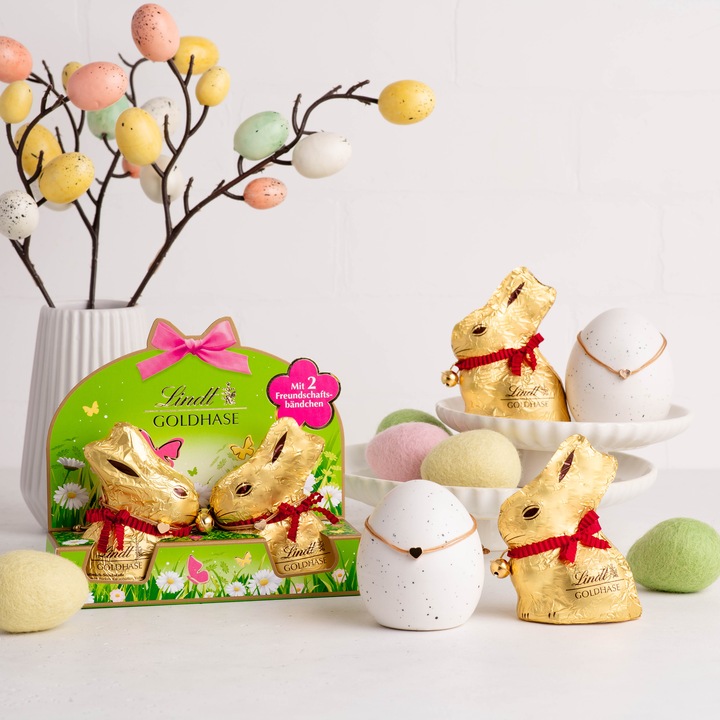 Immagine prodotto Lindt Latte d'oro per coniglietti edizione Best Friends (100 g)
