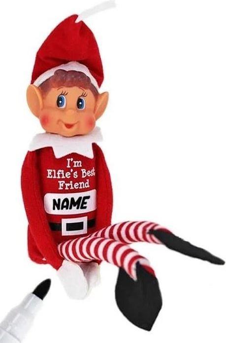 Immagine prodotto Elves Behavin' Badly : Elfie - Personalizzabile