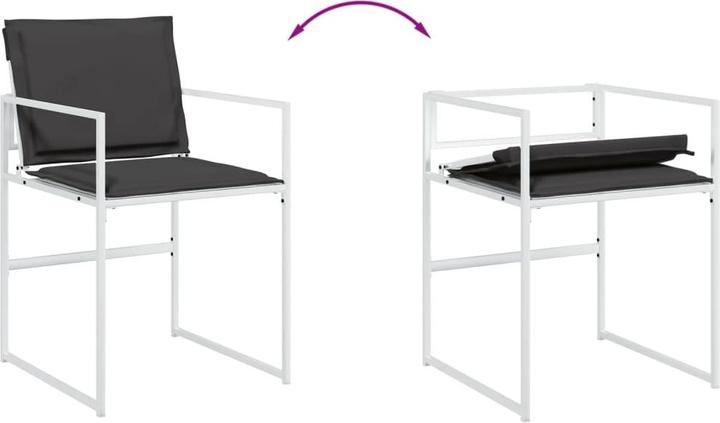 Produktbild vidaXL Garten Essgruppe (275 x 107 x 72 cm)