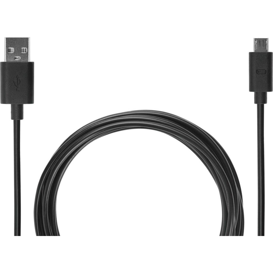Subsonic Cavo Charge and Play XXL (PS4), Accessori per controller gaming, Nero