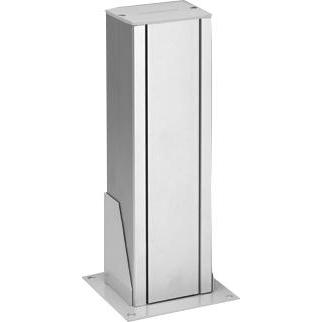 Kontakt, Klingel + Türsprechanlage, Simon Mini-Säule ALK einseitig 5xK45 eloxiertes Aluminium (ALK115