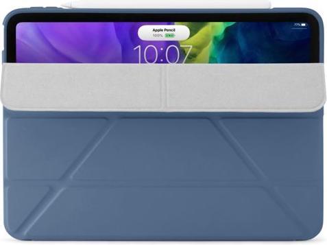 Actual product image Pipetto iPad Air 10.9 Origami Case (Color: Dark Blue) (IPad Air 10.9 (2020), iPad Air 10.9 (2022))