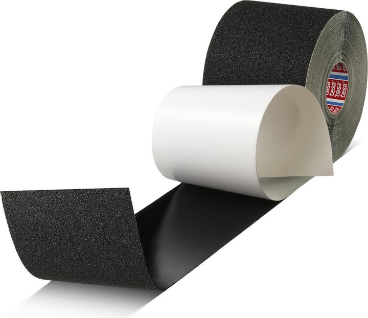Actual product image tesa Anti-slip adhesive tape 60950 / 60951 black length 15 m, width 100 mm (100 mm)