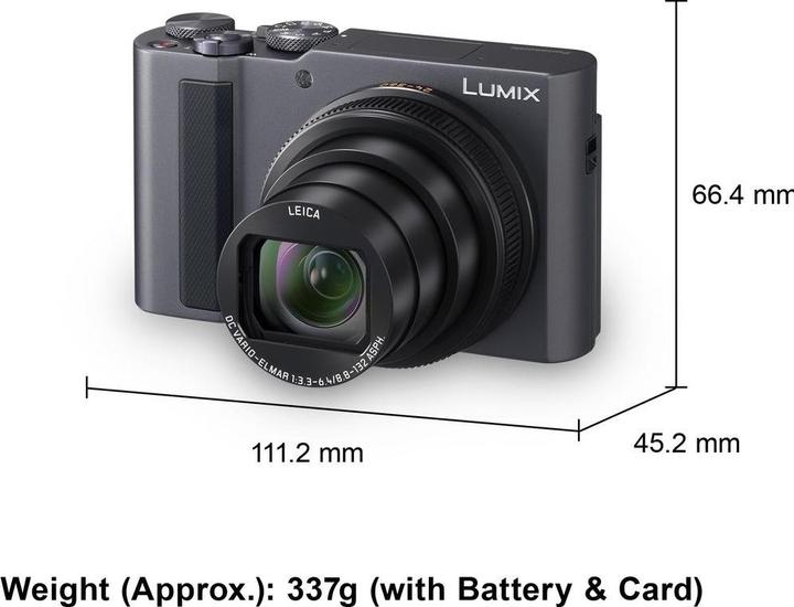 Actual product image Panasonic TZ300 (24 - 360 mm, 20.10 Mpx, 1")