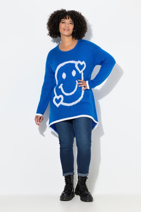 Produktbild Angel of Style Pullover, A-Linie, Smiley, Saum hinten länger (42, 44)