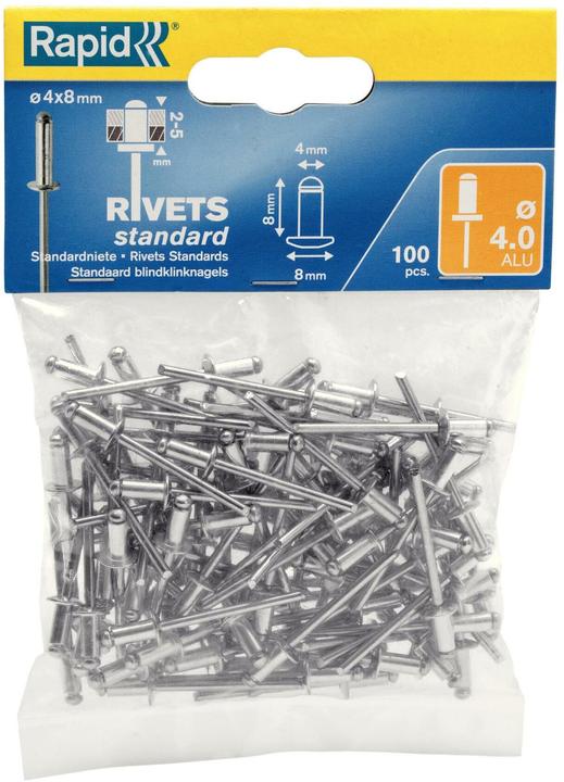 Image du produit Rapid Rivets aveugles standard Ø 4,0 x 8 mm