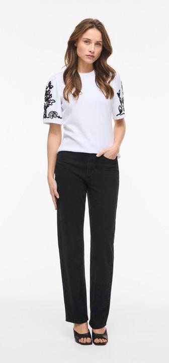 Produktbild Vila VIMIA Rundhals Sweatshirt mit kurzen Ärmeln (L)