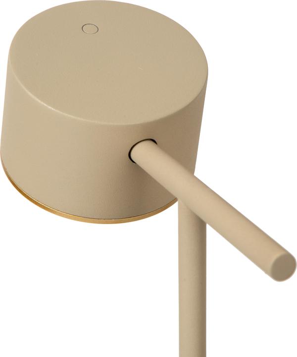 Actual product image Lucide GIAN - Tafellamp - LED Dimb. - 1x9W 2700K - Taupe
