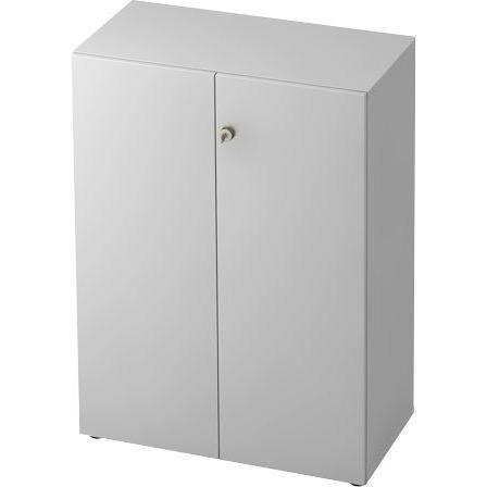 Hammerbacher, Aktenschrank, Schrank 3OH SG Grau/Grau (80 x 42 x 110 cm)