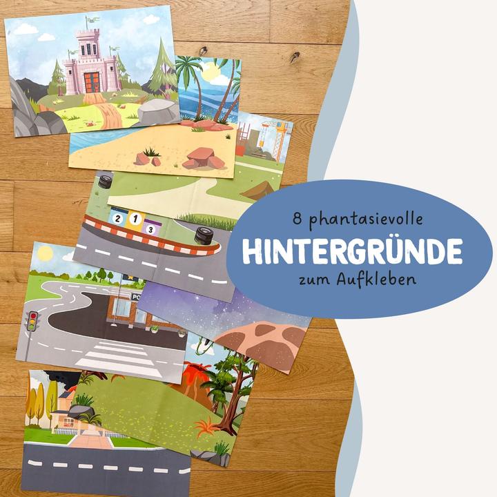 Actual product image Papierdrachen Bastelbox - Abenteuer & Berufe - Set 2