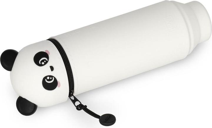 Legami Kawaii 2-in-1 Silicone Pencil Case Panda, Federmäppchen, Mäppchen, Stiftehalter, KA0010