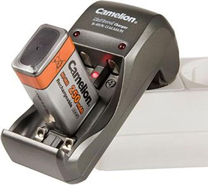 Actual product image Camelion Plug-in charger BC-1001A including 2 NiMH rechargeable batteries Micro AAA, 800mAh (2 pcs., AAA)