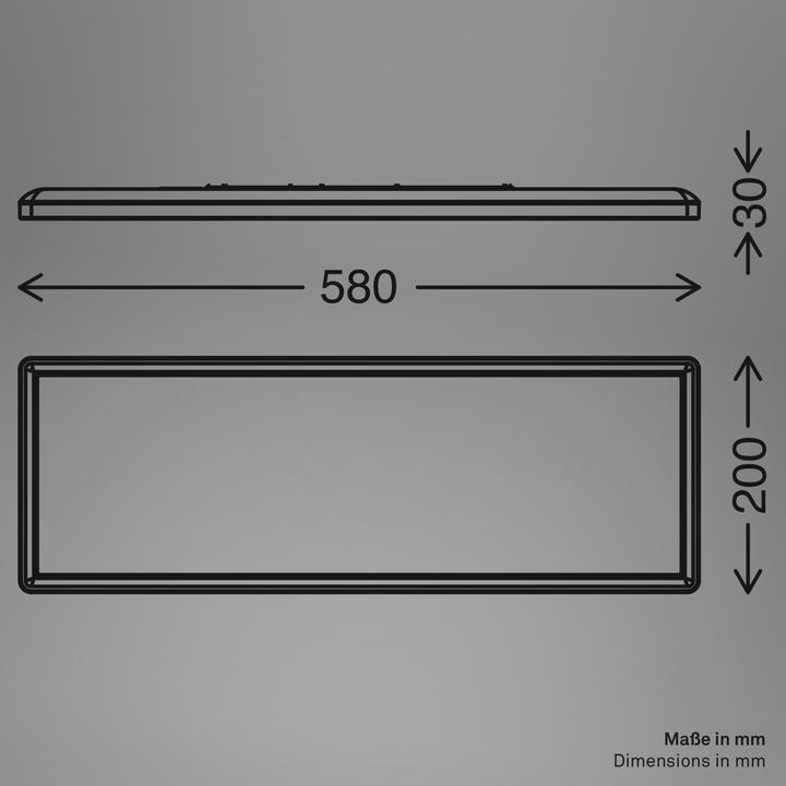 Image du produit Briloner Panneau LED (3000 lm)