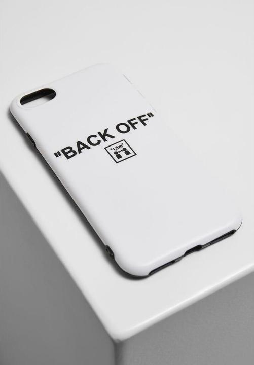 Actual product image Mister Tee Back Off I Phone 6/7/8 Phone Case Set (Apple iPhone 7, Apple iPhone 6, Apple iPhone 8)