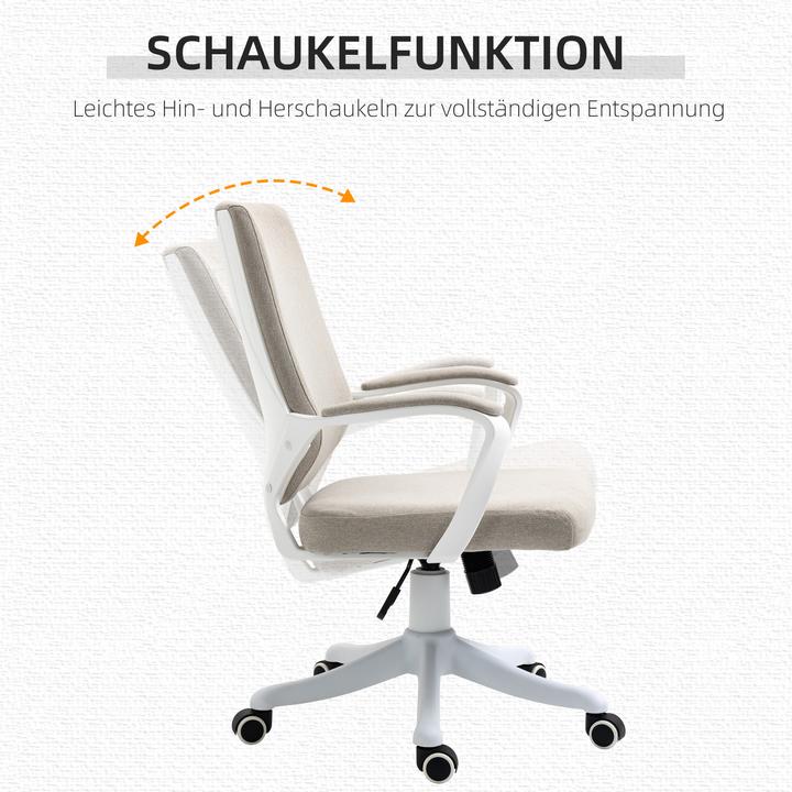 Produktbild Vinsetto Bürostuhl ergonomisches liniendesign, weiche Polsterung