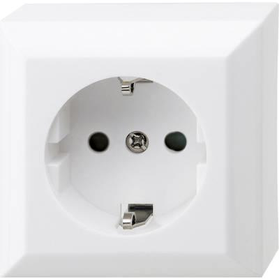REV, Steckdose, 1fach Komplett Steckdose Weiss 0510052777
