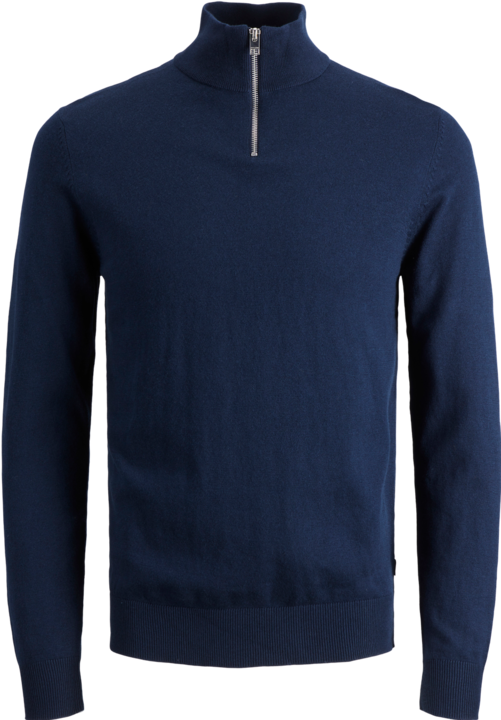 Immagine prodotto Jack & Jones Maglione a maglia con mezza zip (XS)