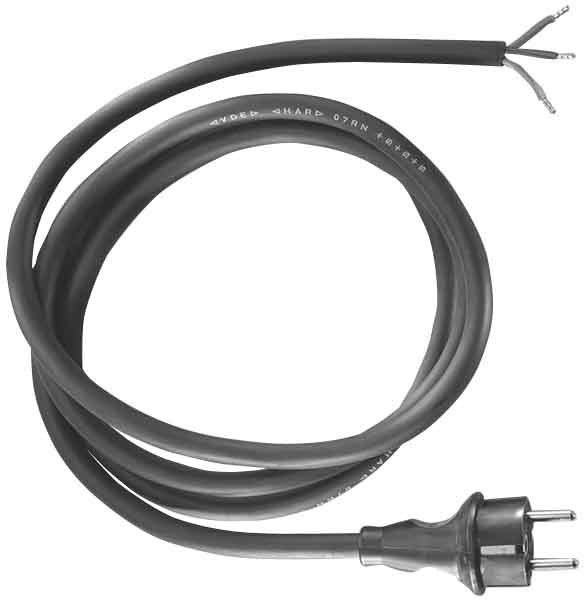 Produktbild Bachmann Zuleitung H07RN-F 3G1,0 320.186 5m schwarz 32/AEH (5 m)