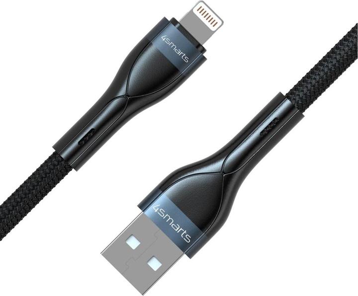 Actual product image 4smarts USB 2.0 cable PremiumCord USB A - Lightning 1 m (1 m, USB 2.0, 12 W)
