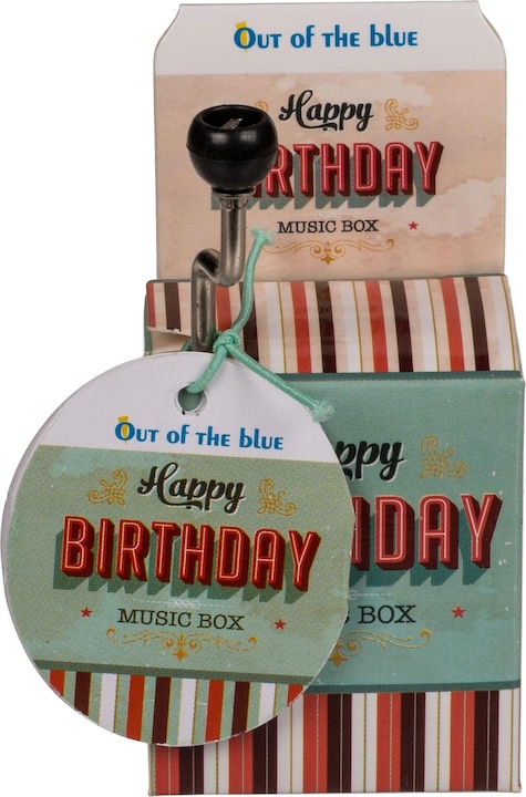 Actual product image Out of the blue Music Box Happy Birthday