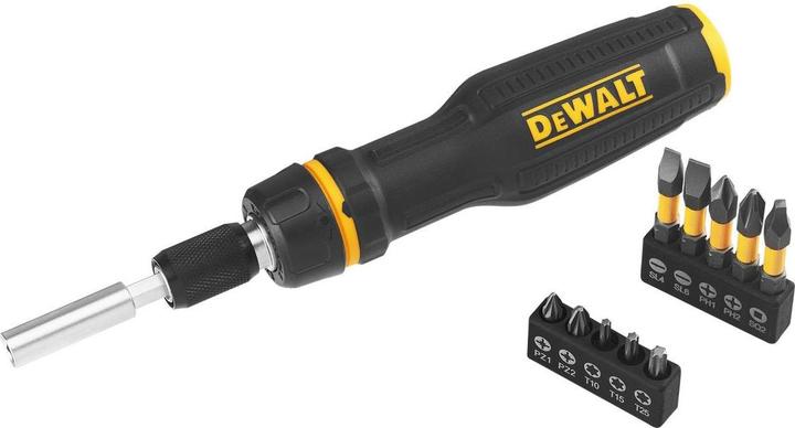 Produktbild DeWalt Bit-Schraubendreher mit Ratsche (Phillipps-Kreuzschlitz (PH), Schlitz)