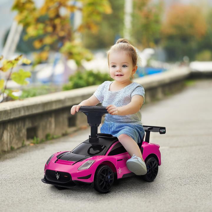 Actual product image Aiyaplay Rutschauto Kunststoff, Stahl Rosa