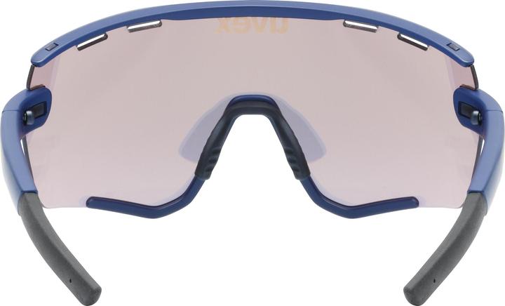 Actual product image Uvex Sports sportstyle 236 set (Blue Matt, mirror yellow/clear)