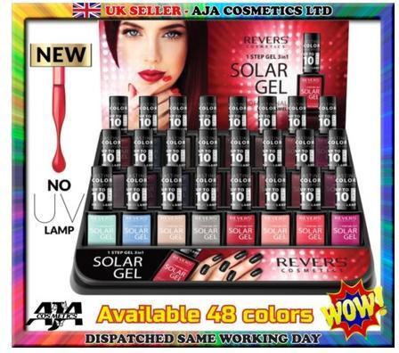 Revers Nagellack Solar Gel Hybrid Lack ohne UV-Lampe 10ml (UV-Gel Lack)