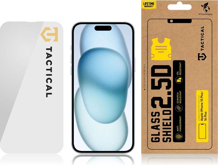 Actual product image NoName Tactical Glass Shield 2.5D sklo pro Apple iPhone 15 Plus Clear (1 pcs., Apple iPhone 15 Plus)