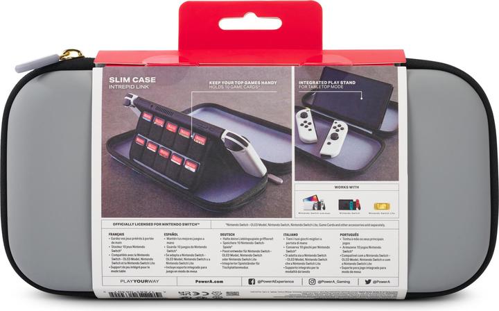 Produktbild NoName Protection Slim Case Nintendo Switch - Intrepid Link (Switch, Switch Lite, Switch OLED)