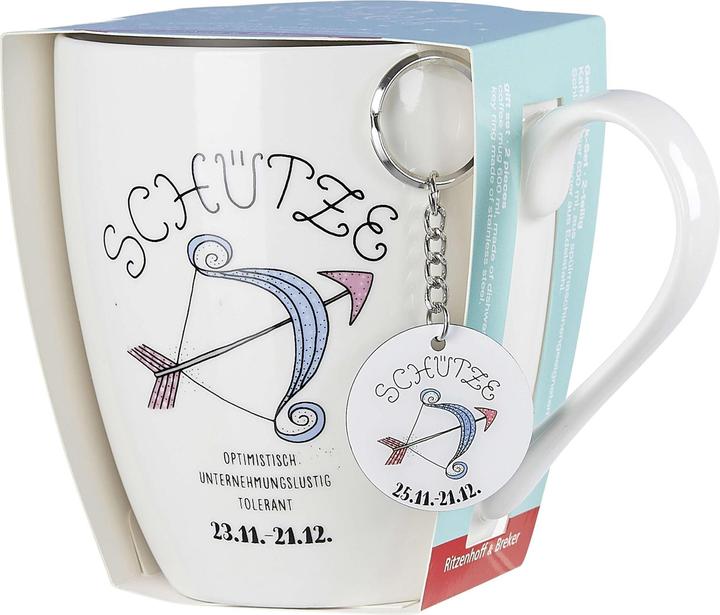 Actual product image Ritzenhoff & Breker Jumbo cup 650 ml. Zodiac sign Sagittarius (650 ml, 1 x)