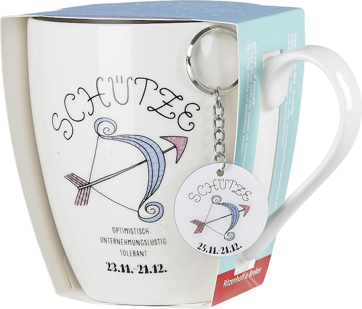 Produktbild Ritzenhoff & Breker Jumbo-Tasse 650 ml. Sternzeichen Schütze (650 ml, 1 x)