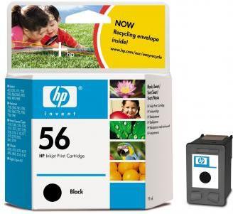 Immagine prodotto HP 56 - 19 ml - nero - originale - blister (FC)