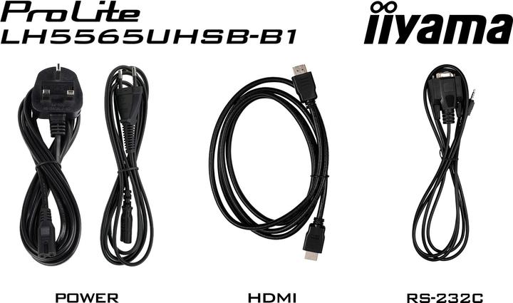 Image du produit iiyama 55" 3840x2160, Panneau UHD IPS, Teinte 1%, 8 (3840 x 2160 pixels, 54.60")