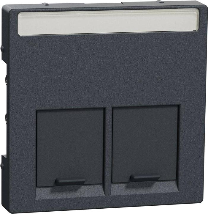 Actual product image Merten Central plate data verb 2 System M anth MEG4574-0414