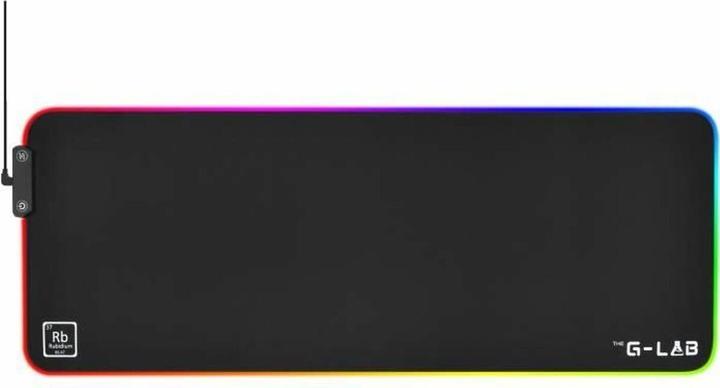 Produktbild The G-Lab Tapis de Souris compatible Rubidium RGB - XXL (Noir) (XXL)