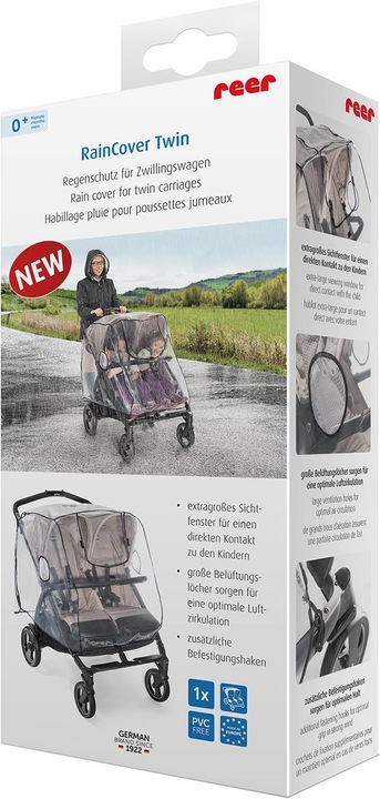 Immagine prodotto Reer Auto gemella con parapioggia