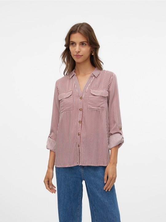 Image du produit Vero Moda Vmbumpy L/S Shirt New Wvn Ga Noos (L)