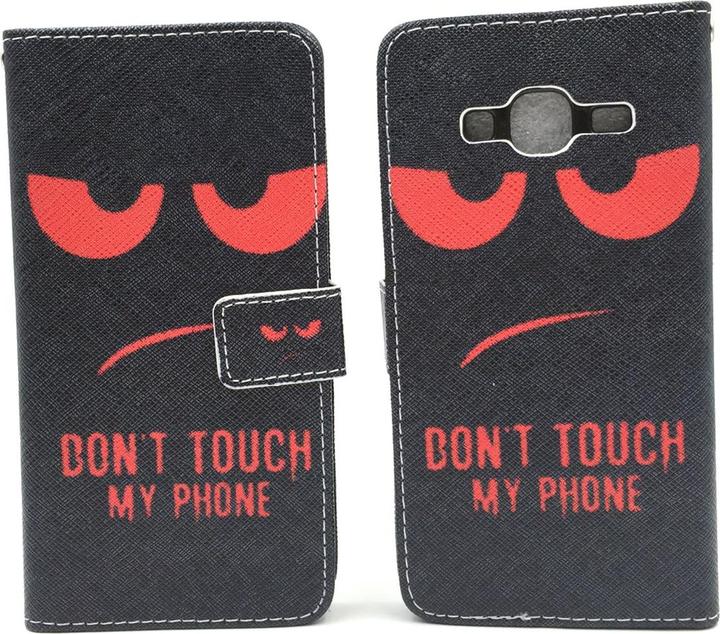 Produktbild König Design Schutz Handy Hülle für Samsung Galaxy J3 (2016) Case Cover Tasche Wallet Etui (Samsung Galaxy J3 (2016))